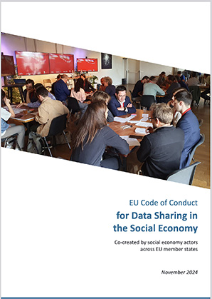 The EU Code of Conduct for Data Sharing in the Social Economy is presented